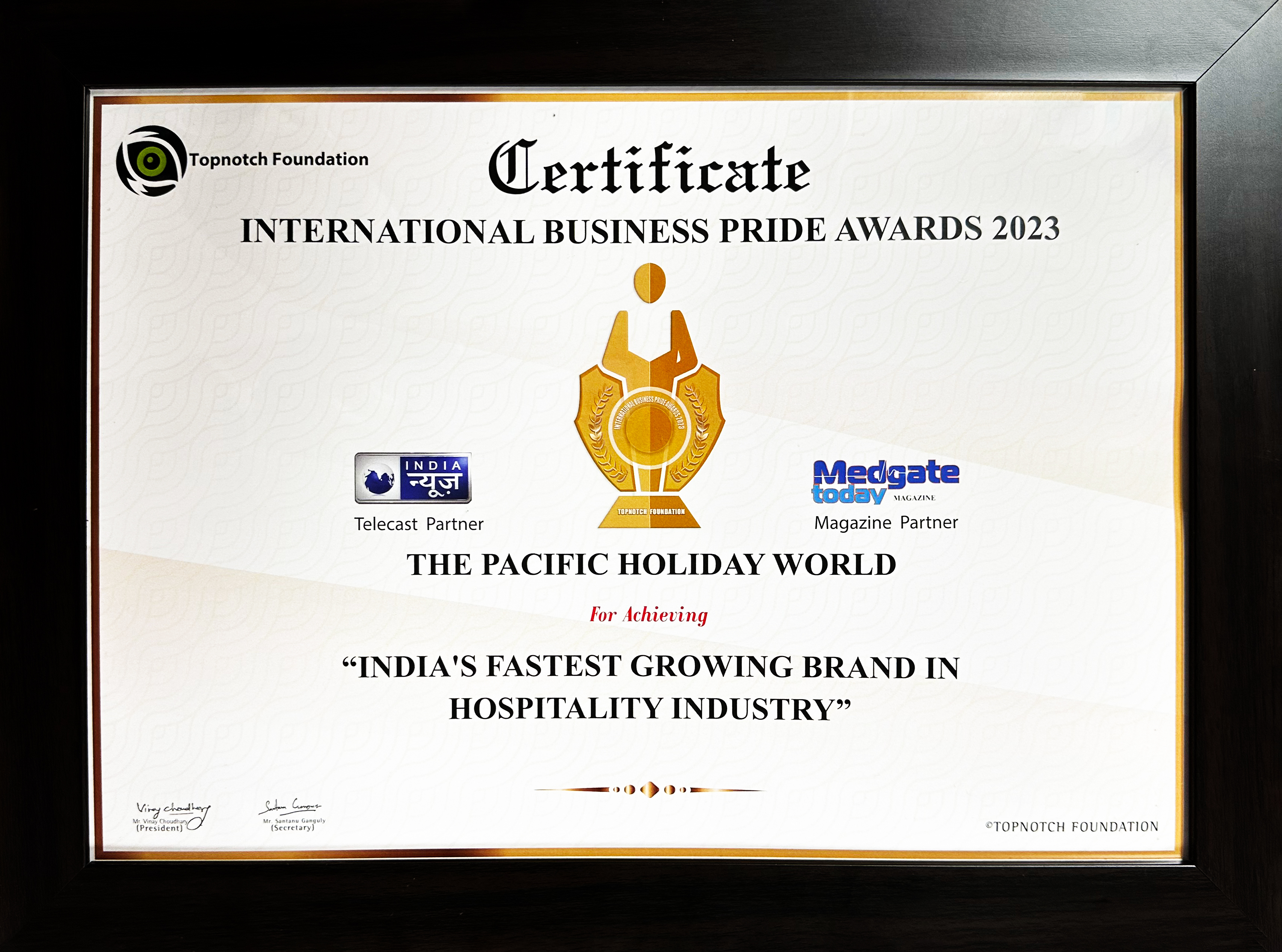 India's Fastest Growing Brand In Hospitality Industry